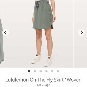 Lululemon On the Fly Woven Skirt (6)